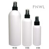 16 oz. HDPE Cosmo Round Bottle With Black Sprayer 16 oz. HDPE Cosmo Round Bottle With Black Sprayer