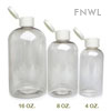 16 oz. PET Boston Round Bottles With Snap Caps 16 oz. PET Boston Round Bottles With Snap Caps